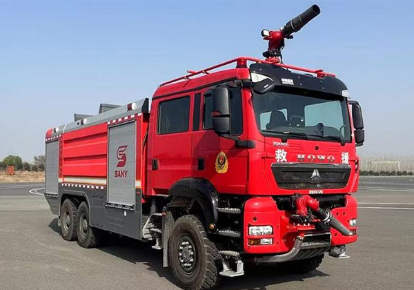 Airport fire truck