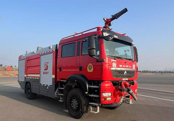 Airport fire truck