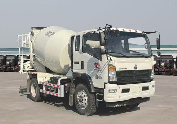 Mixing and transportation truck