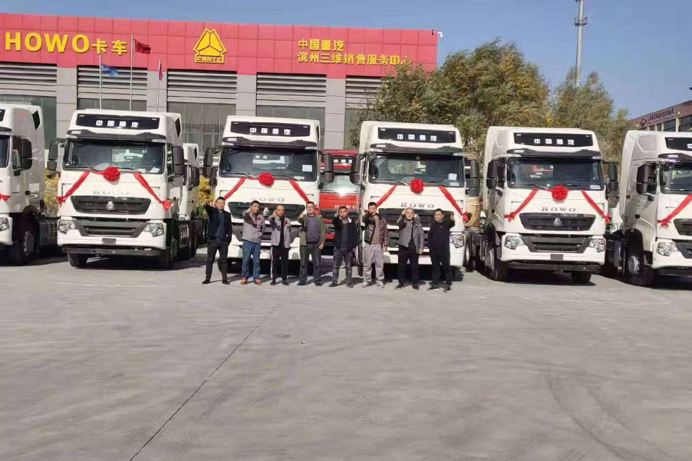 ? ?Large scale tractor customers deliver vehicles in bulk